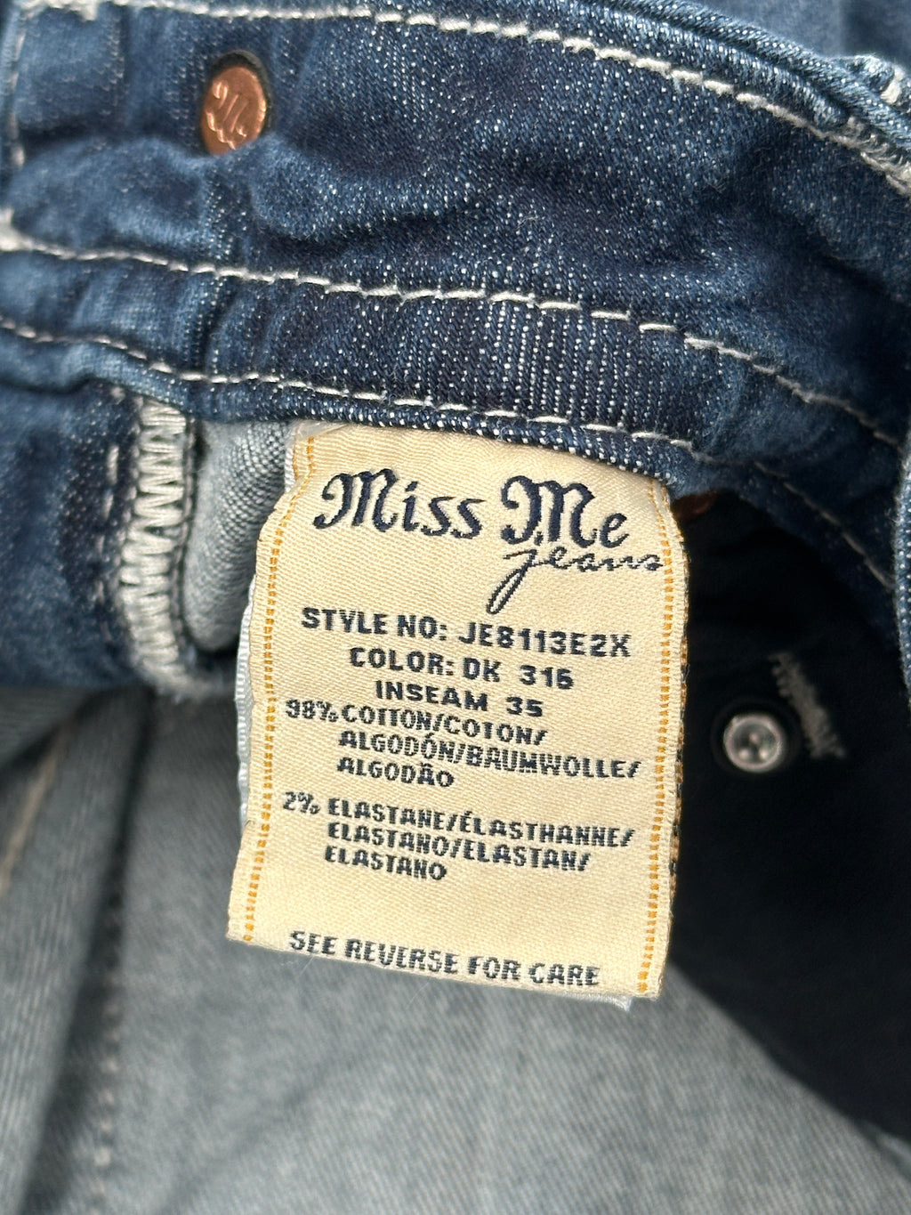 Miss Me Easy Bootcut Fit Jeans