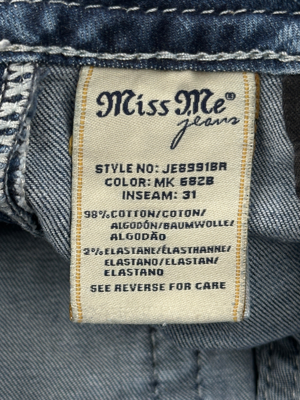Miss Me Bootcut Fit Jeans