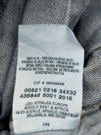 Levi's Blue Wash Denim Jeans