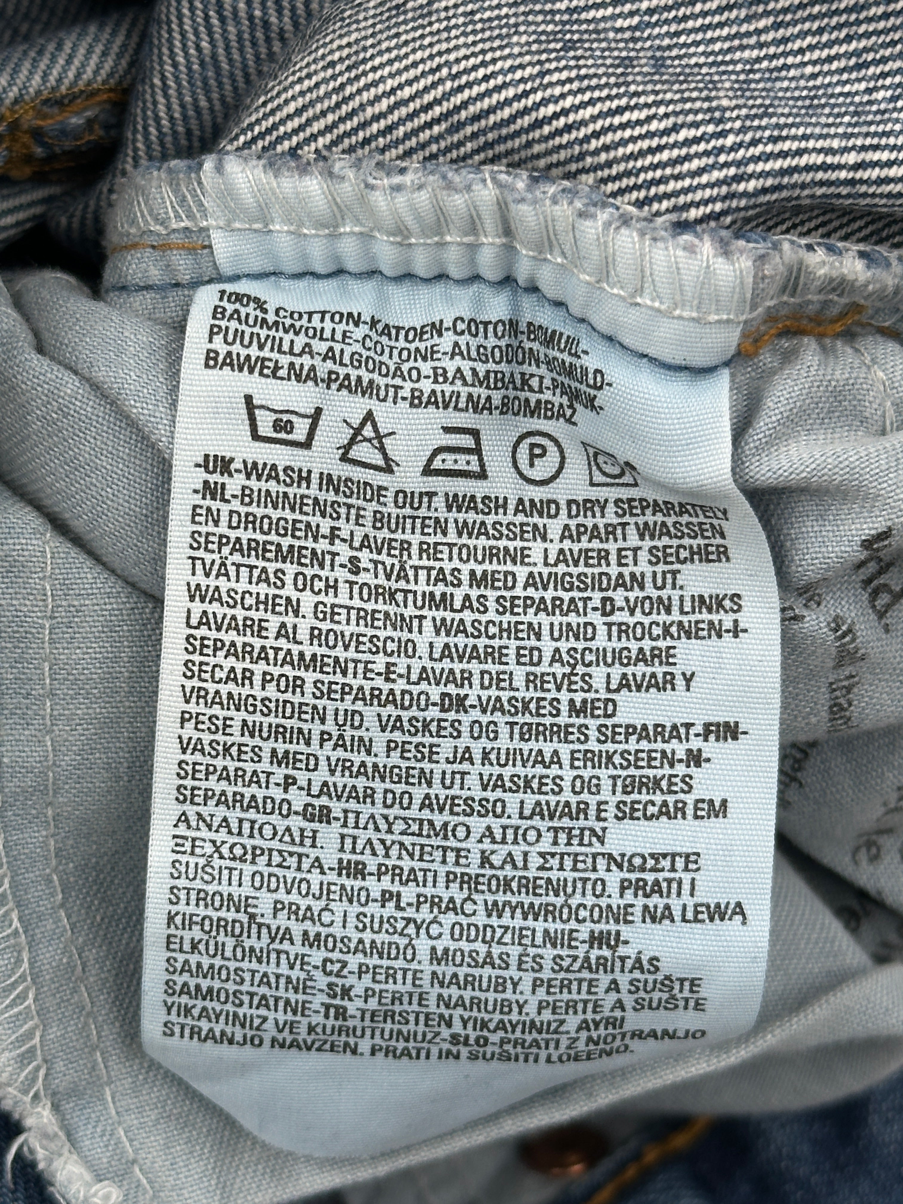 Levi's Blue Wash Denim Jeans