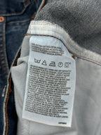 Levi's Straight Dark Blue Jeans