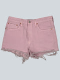Levi's Women's Pink Denim Shorts