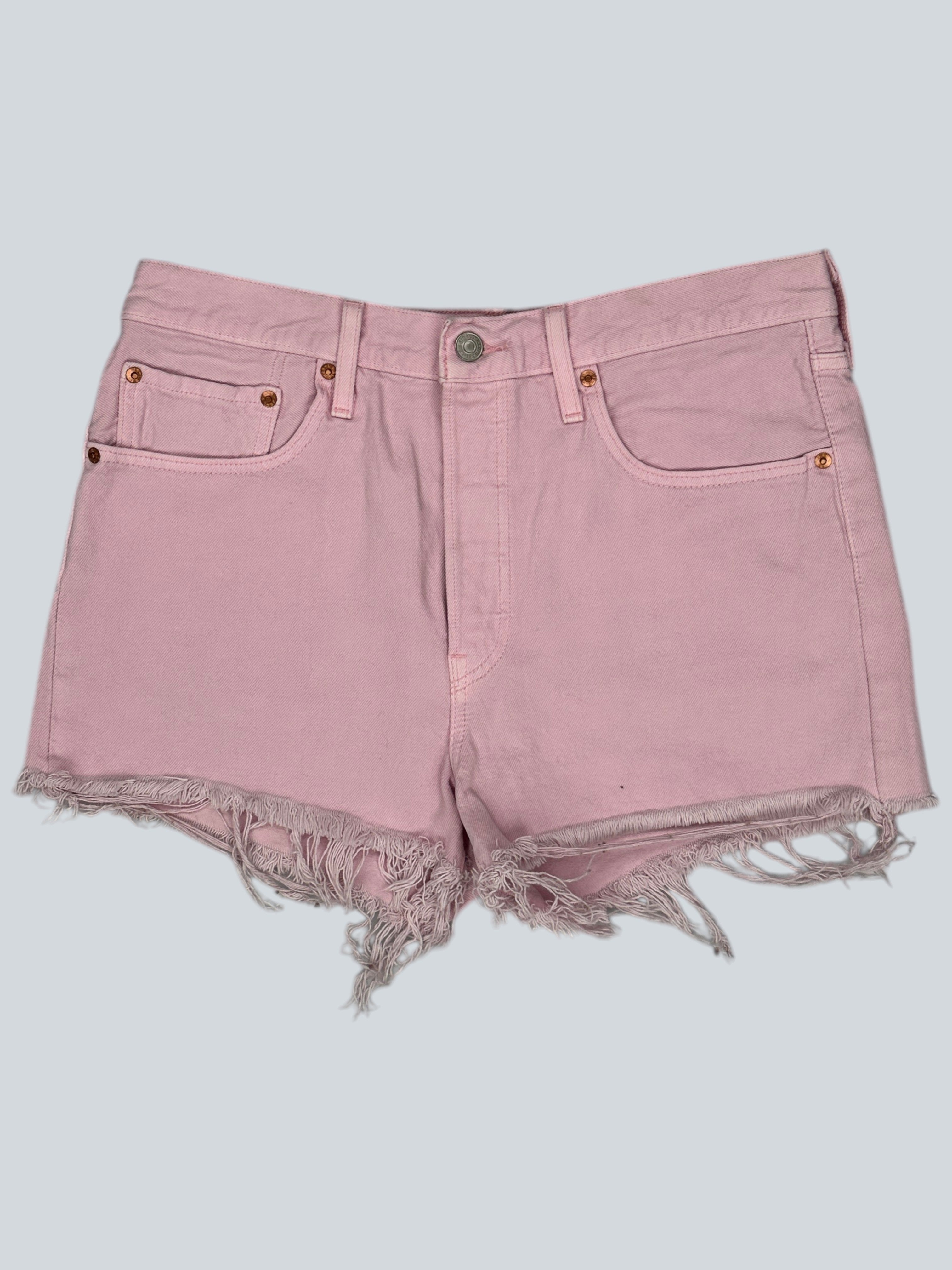 Levi's Women's Pink Denim Shorts