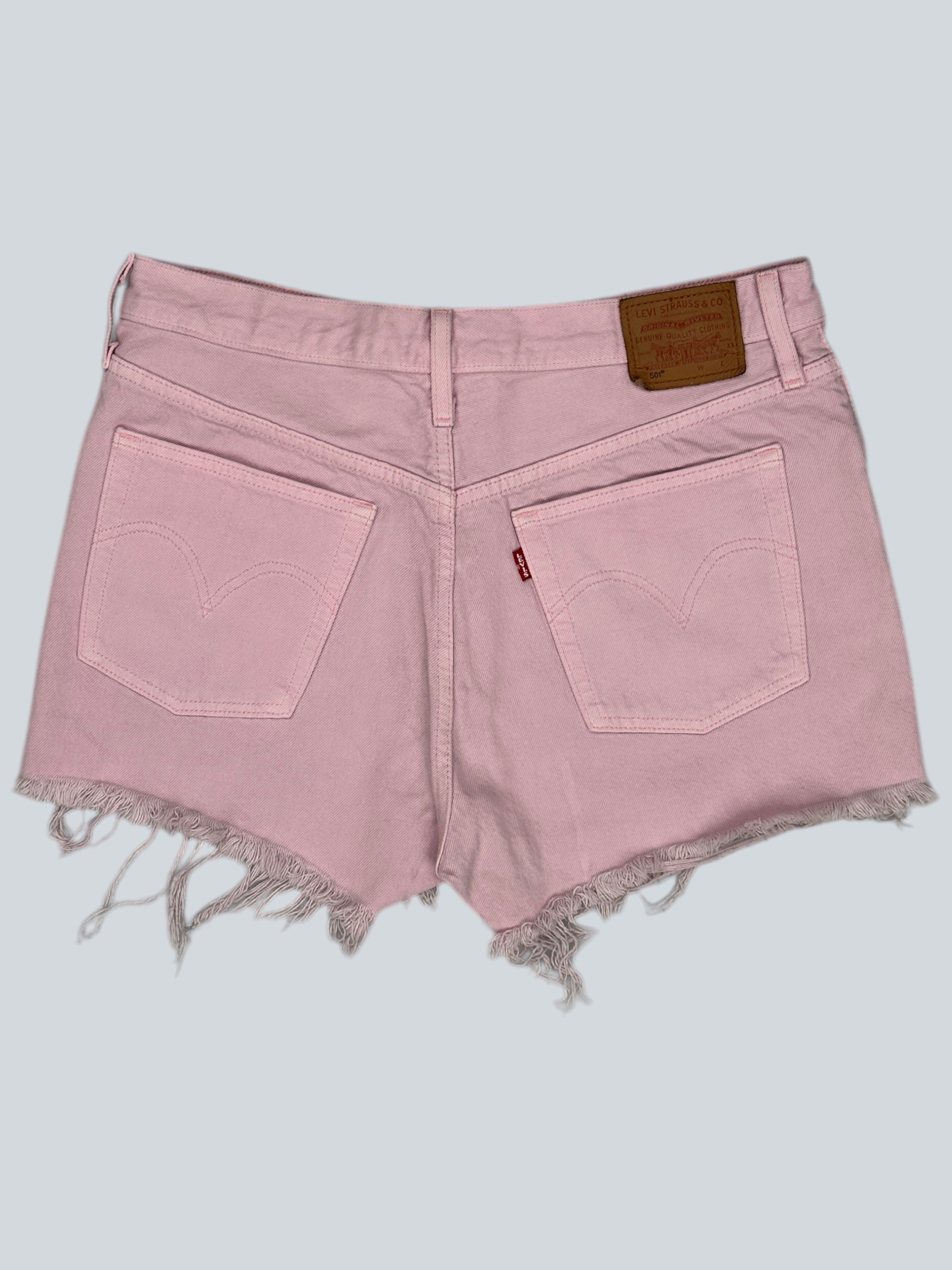 Levi's Women's Pink Denim Shorts