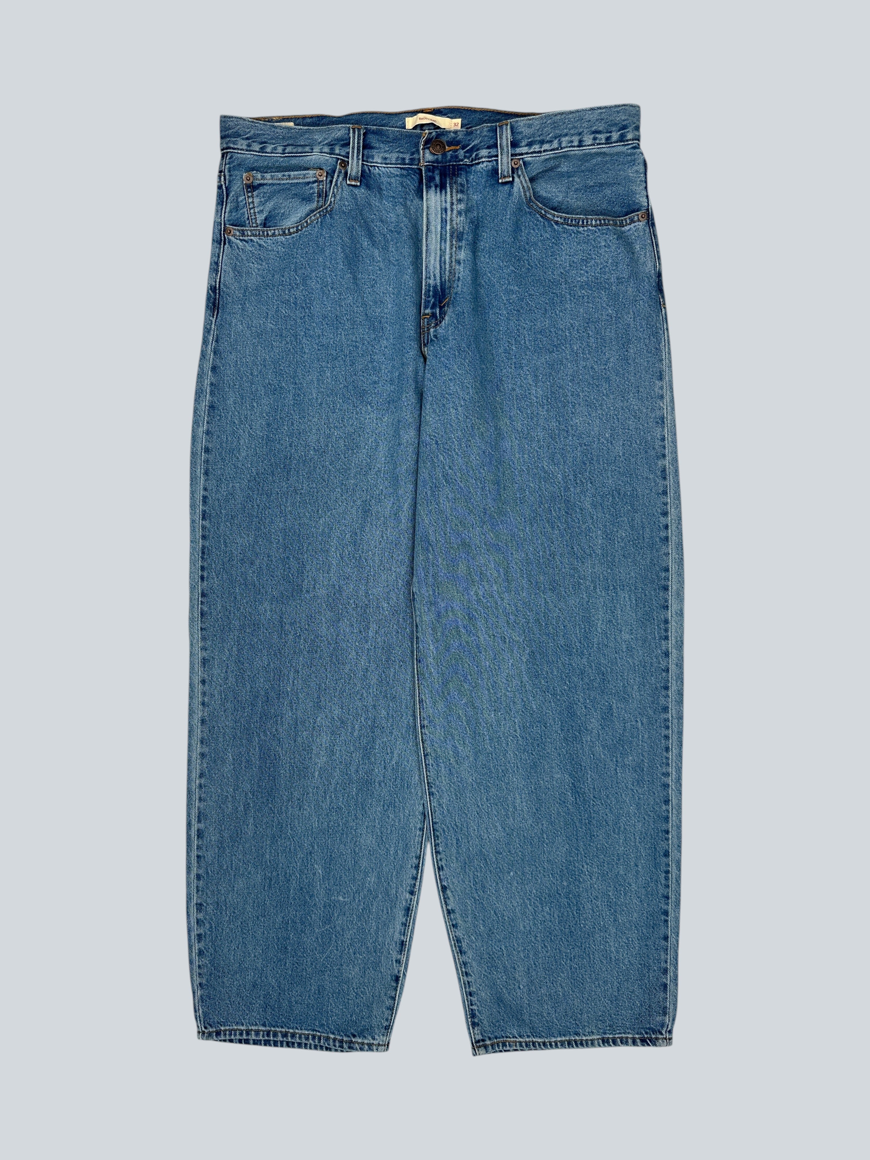 Levi's Women's Blue Baggy Dad Jeans