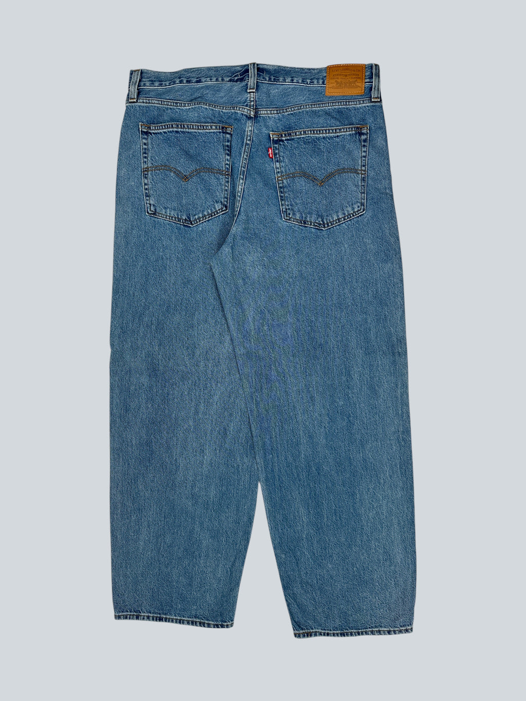 Levi's Women's Blue Baggy Dad Jeans
