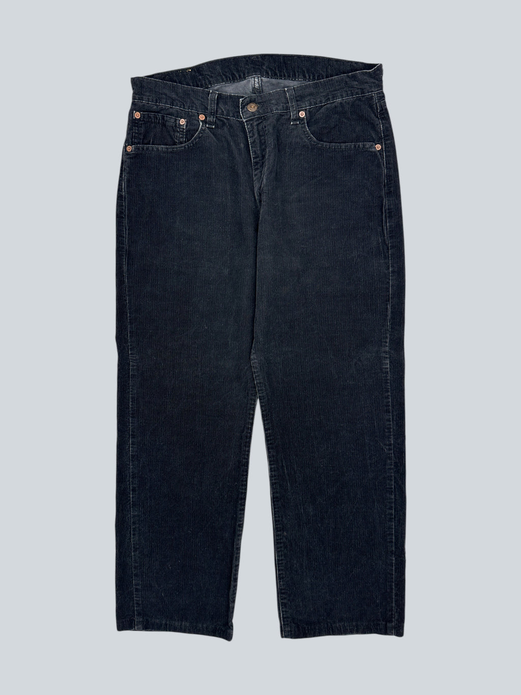 Levi's Black Cotton Corduroy Pants