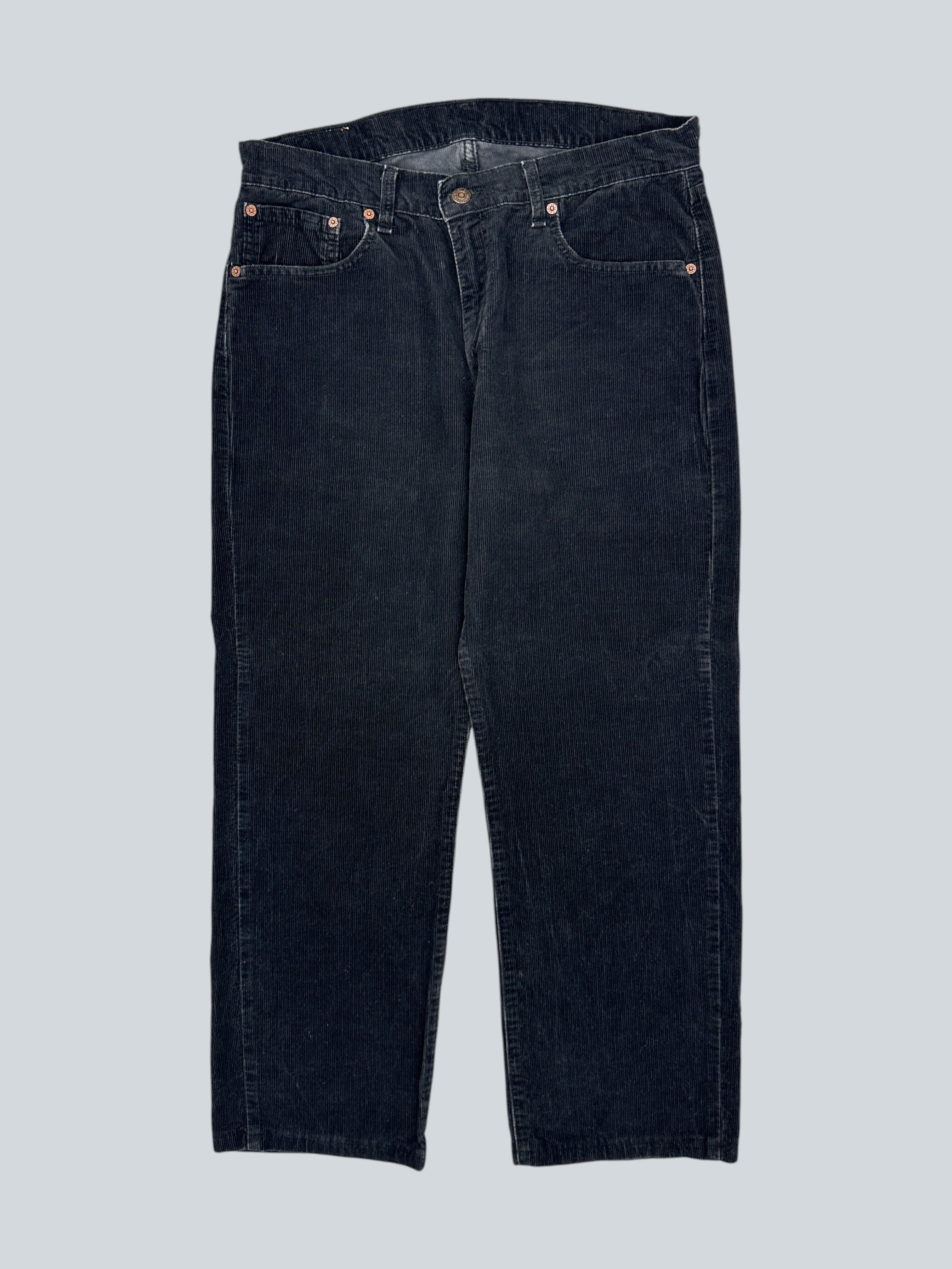 Levi's Black Cotton Corduroy Pants