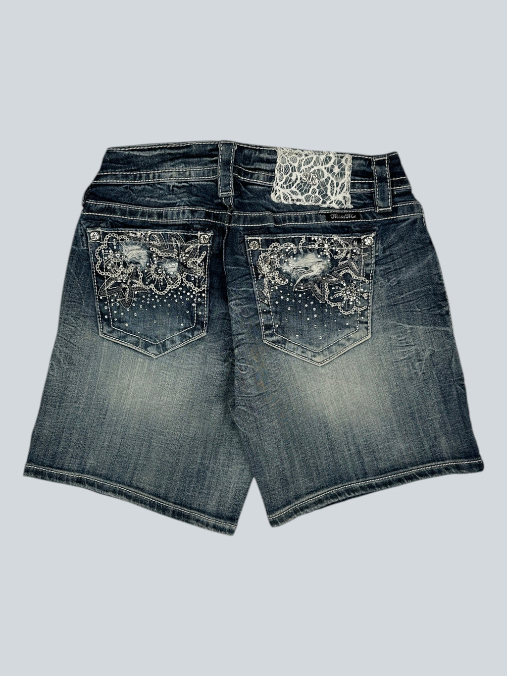 Miss Me Embellished Denim Shorts