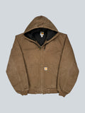 Carhartt Brown Hooded Jacket