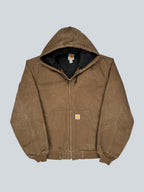 Carhartt Brown Hooded Jacket