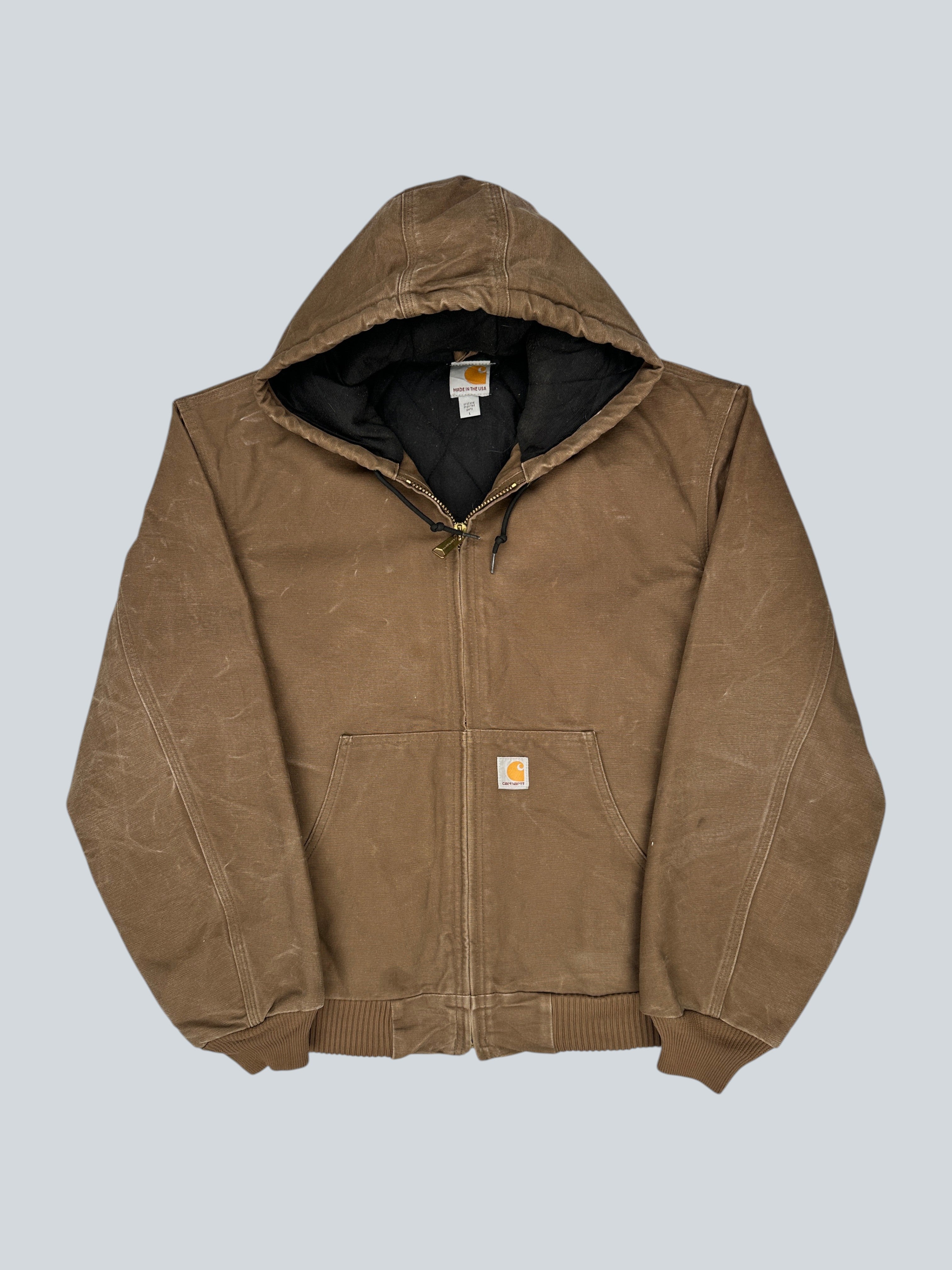 Carhartt Brown Hooded Jacket
