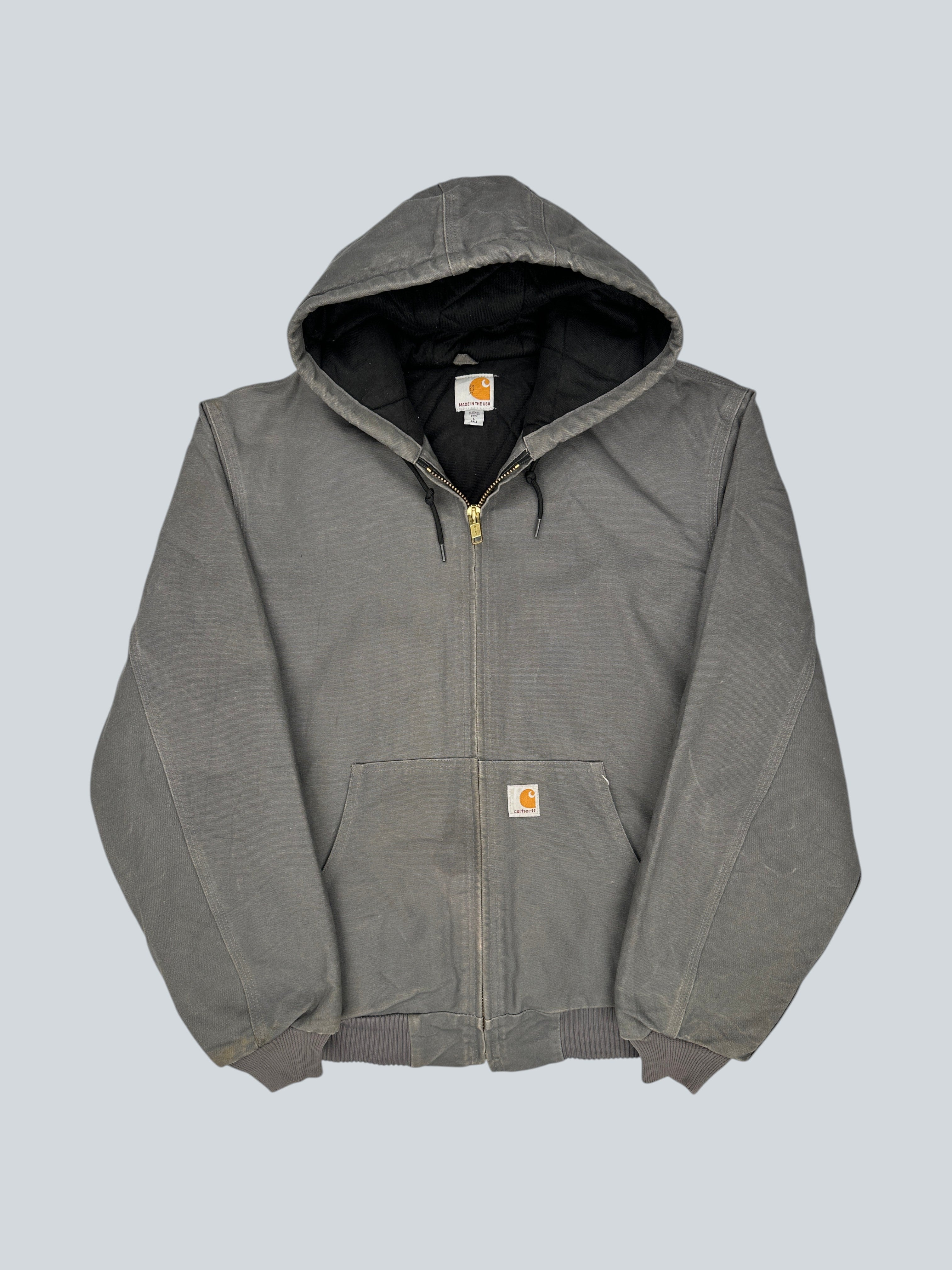Carhartt Grey Hooded Jacket