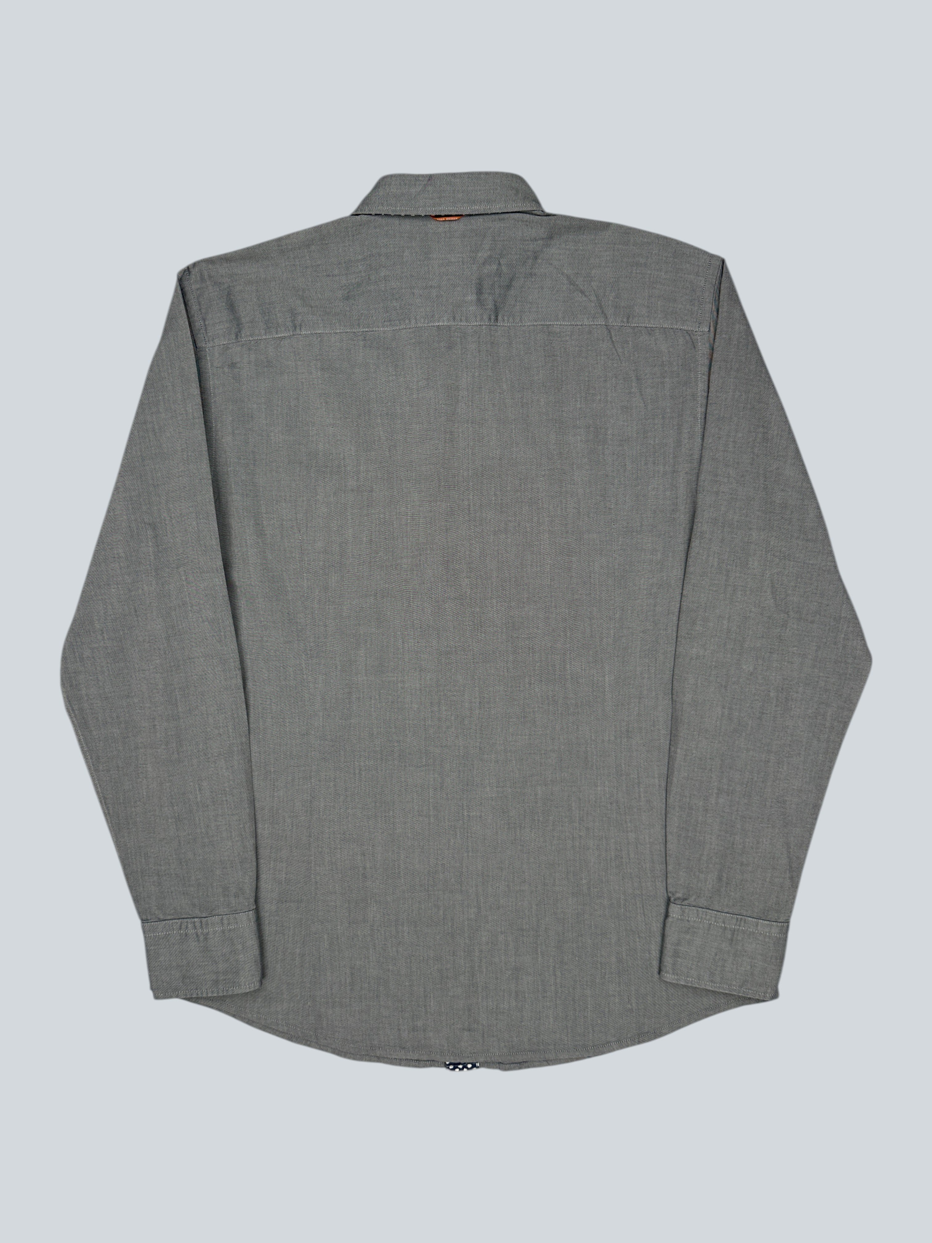 Boss Grey Button-Up Shirt