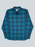 Timberland Teal Checked Shirt