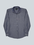Hugo Boss Blue Cotton Shirt