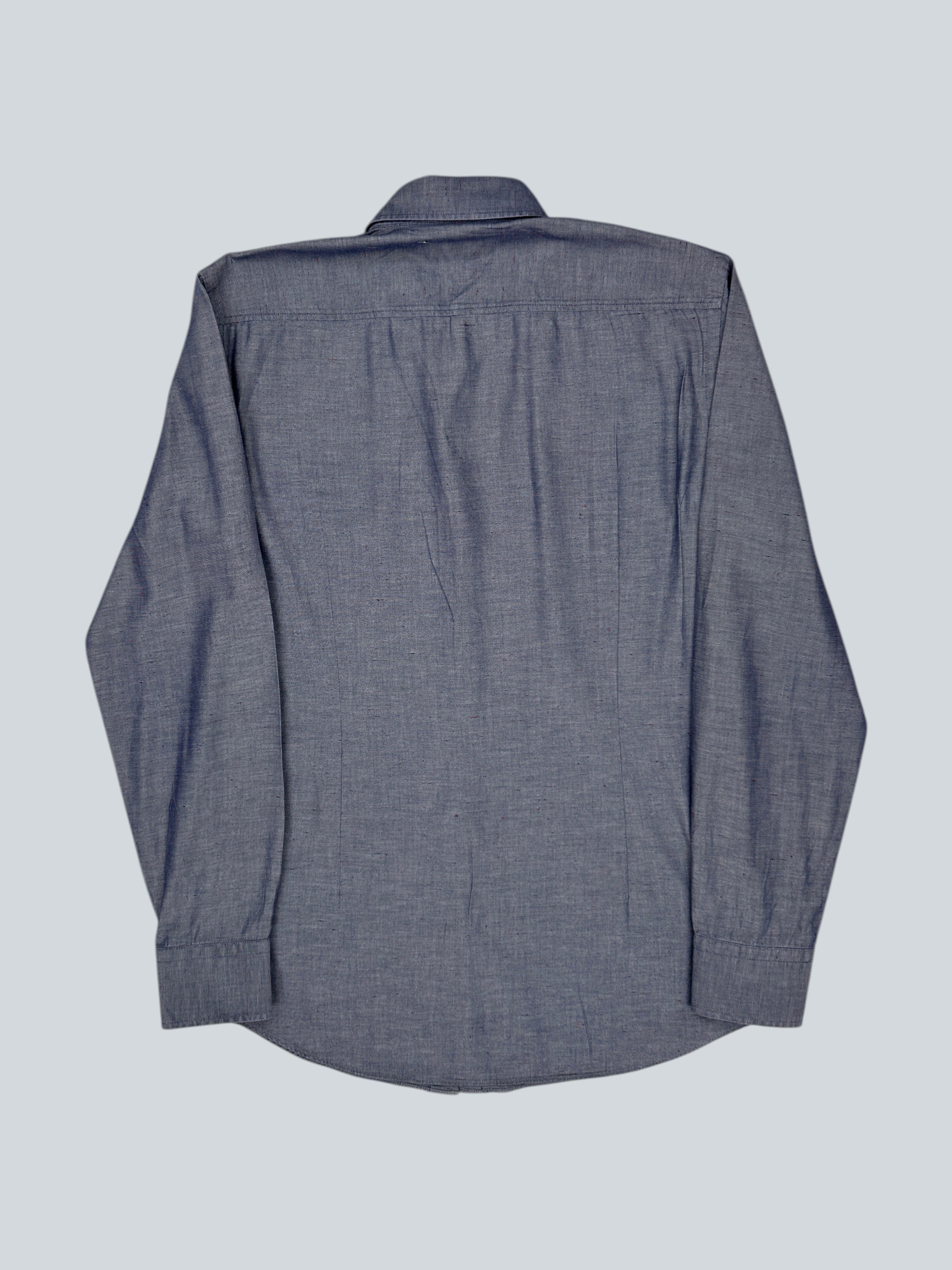 Hugo Boss Blue Cotton Shirt