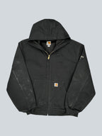 Carhartt Black Zip-Up Hooded Jacket