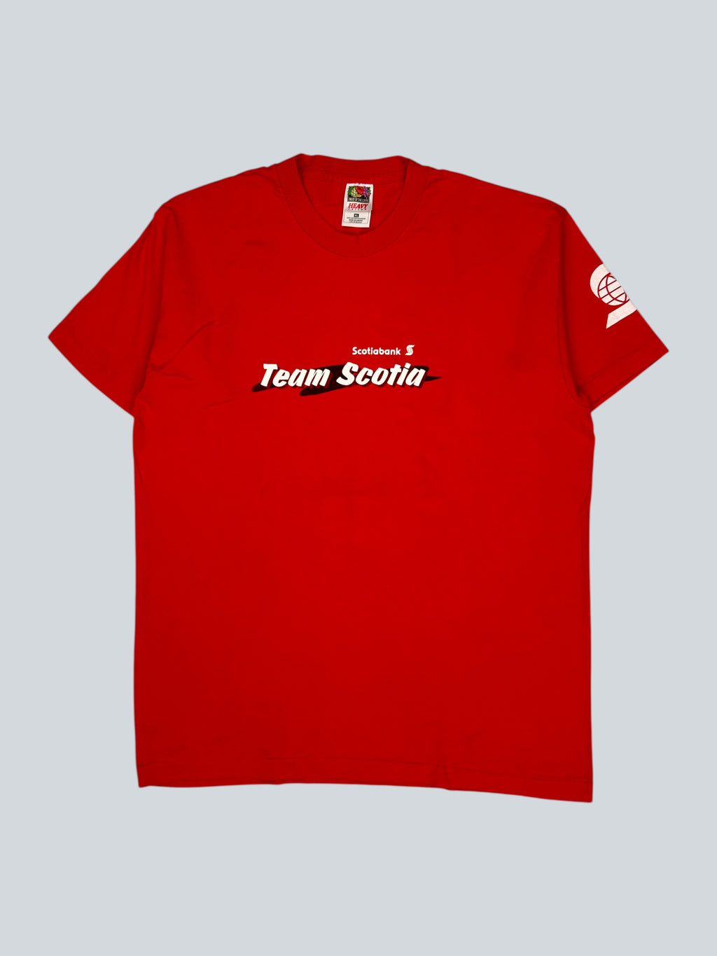 Fruit Of The Loom Printed Red T-shirt