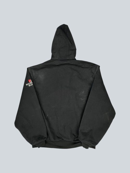 Carhartt Black Zip-Up Hooded Jacket