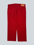 Tommy Hilfiger Red Corduroy Pants