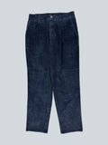 Zara Navy Blue Corduroy Pants
