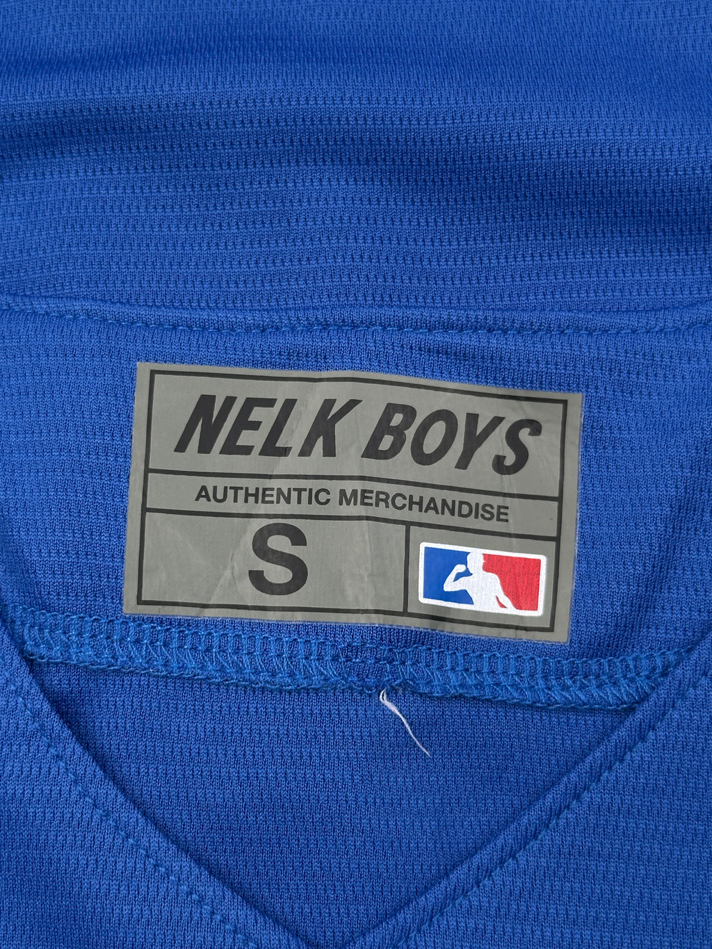 Nelk Boys Blue Baseball Jersey