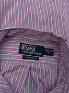 Ralph Lauren Purple Striped Shirt