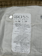 Hugo Boss Tan Corduroy Pants