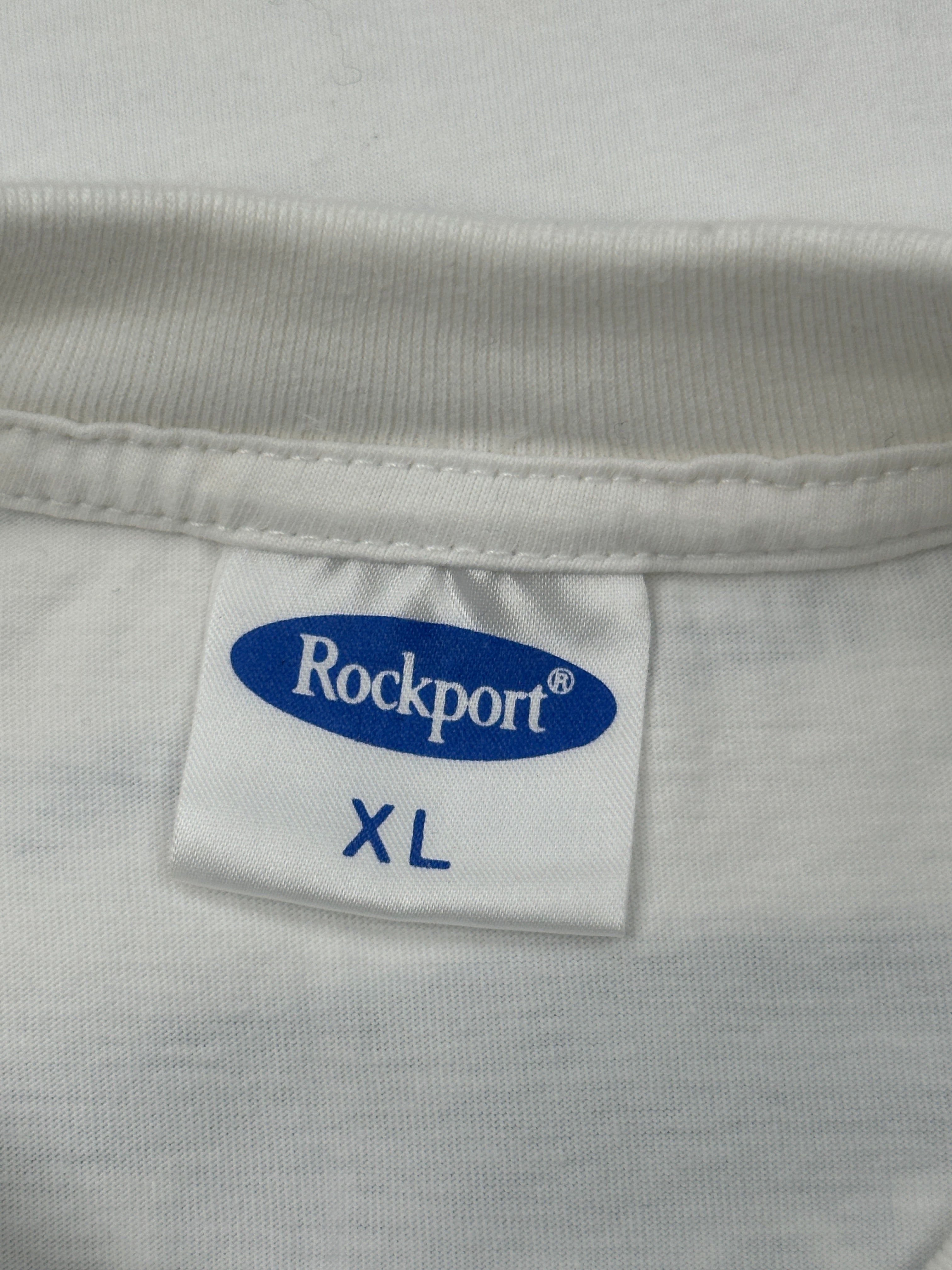 Rockport White Graphic T-shirt