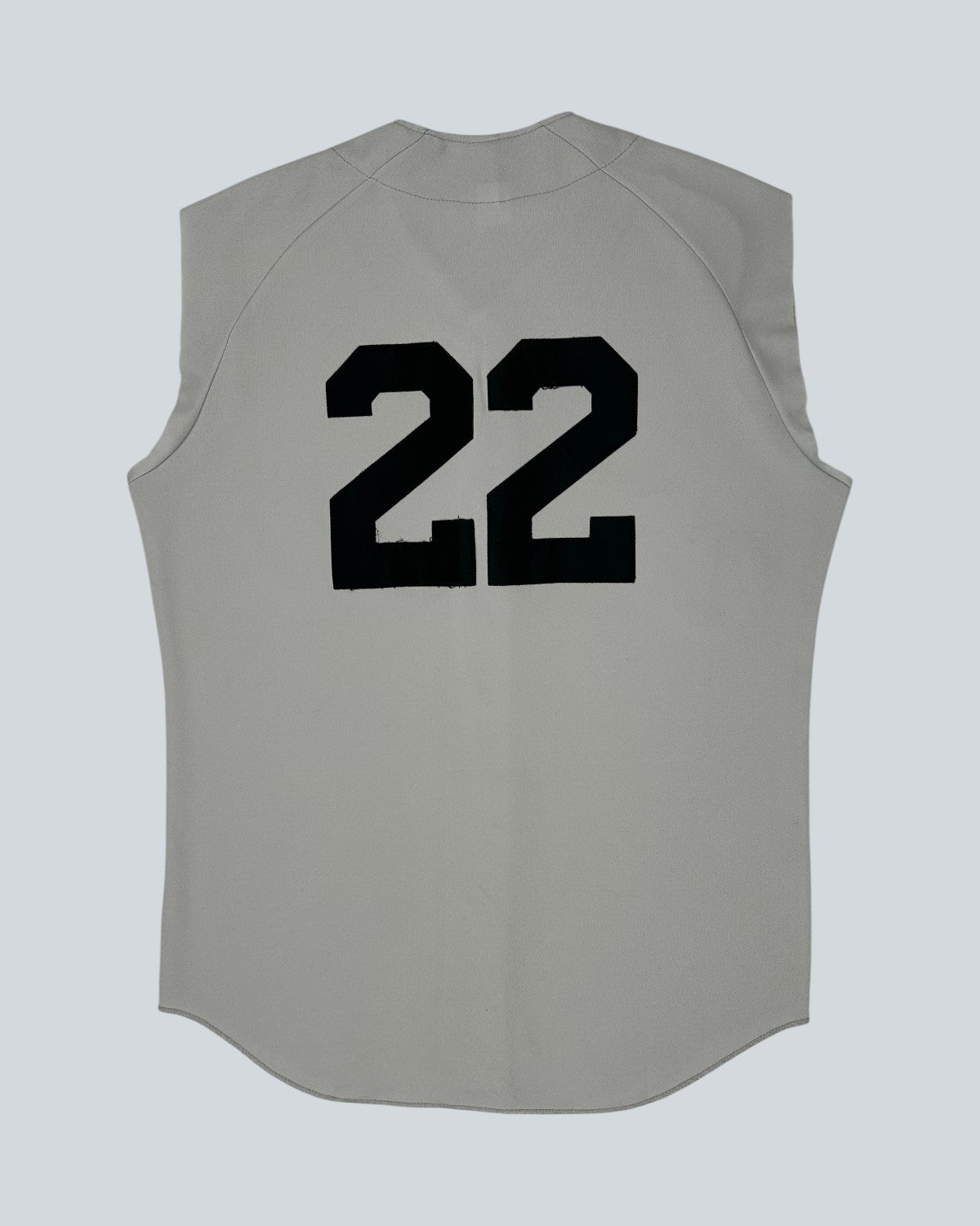 Wilson Grey Shockers Button-Up Baseball Jersey