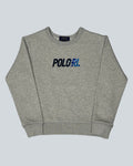 Polo Ralph Lauren Grey POLO RL Logo Print Sweatshirt