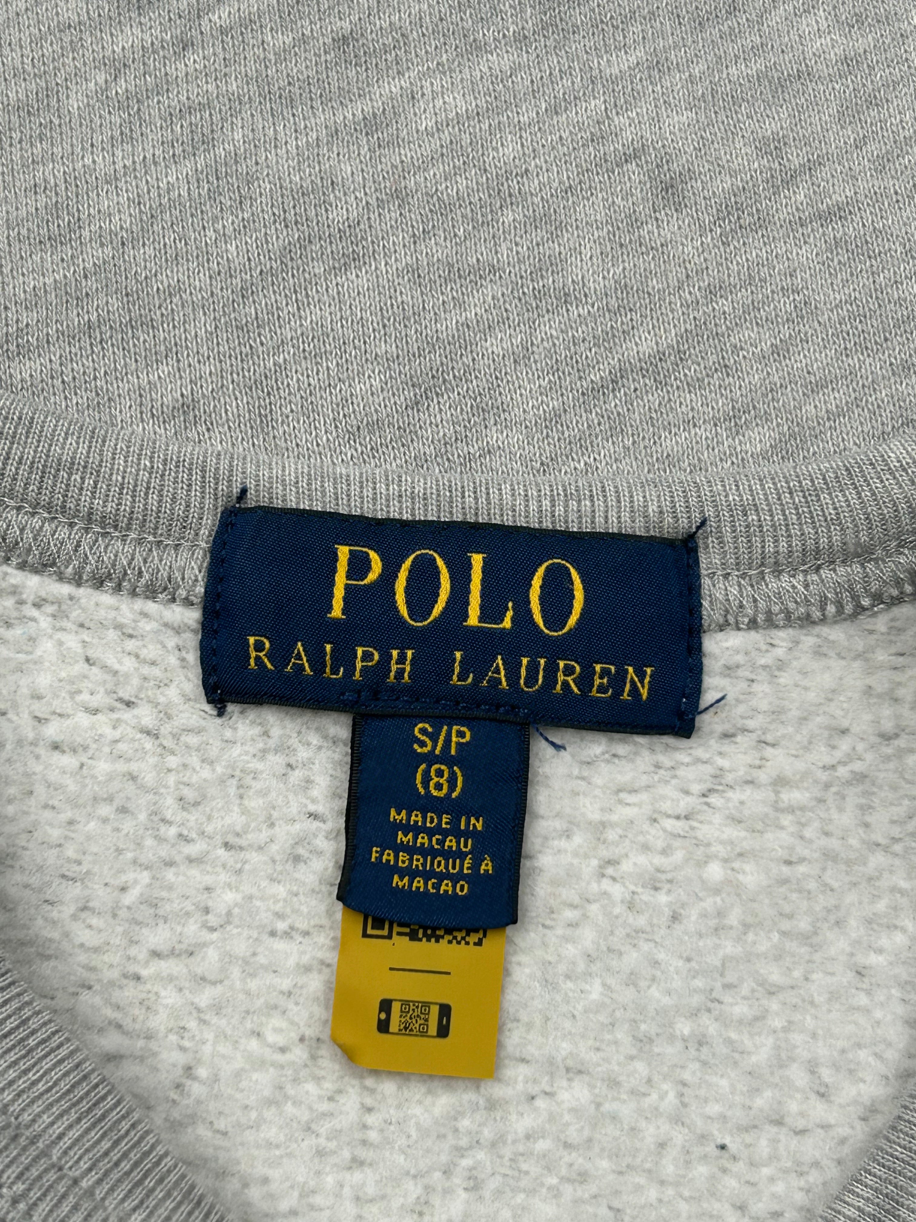 Polo Ralph Lauren Grey POLO RL Logo Print Sweatshirt