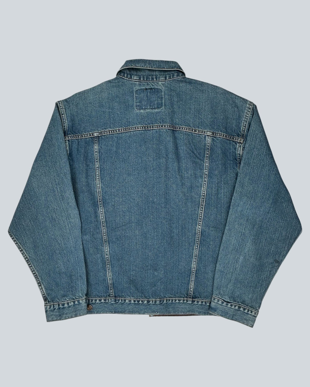 Levi Strauss Signature Blue Denim Trucker Jacket