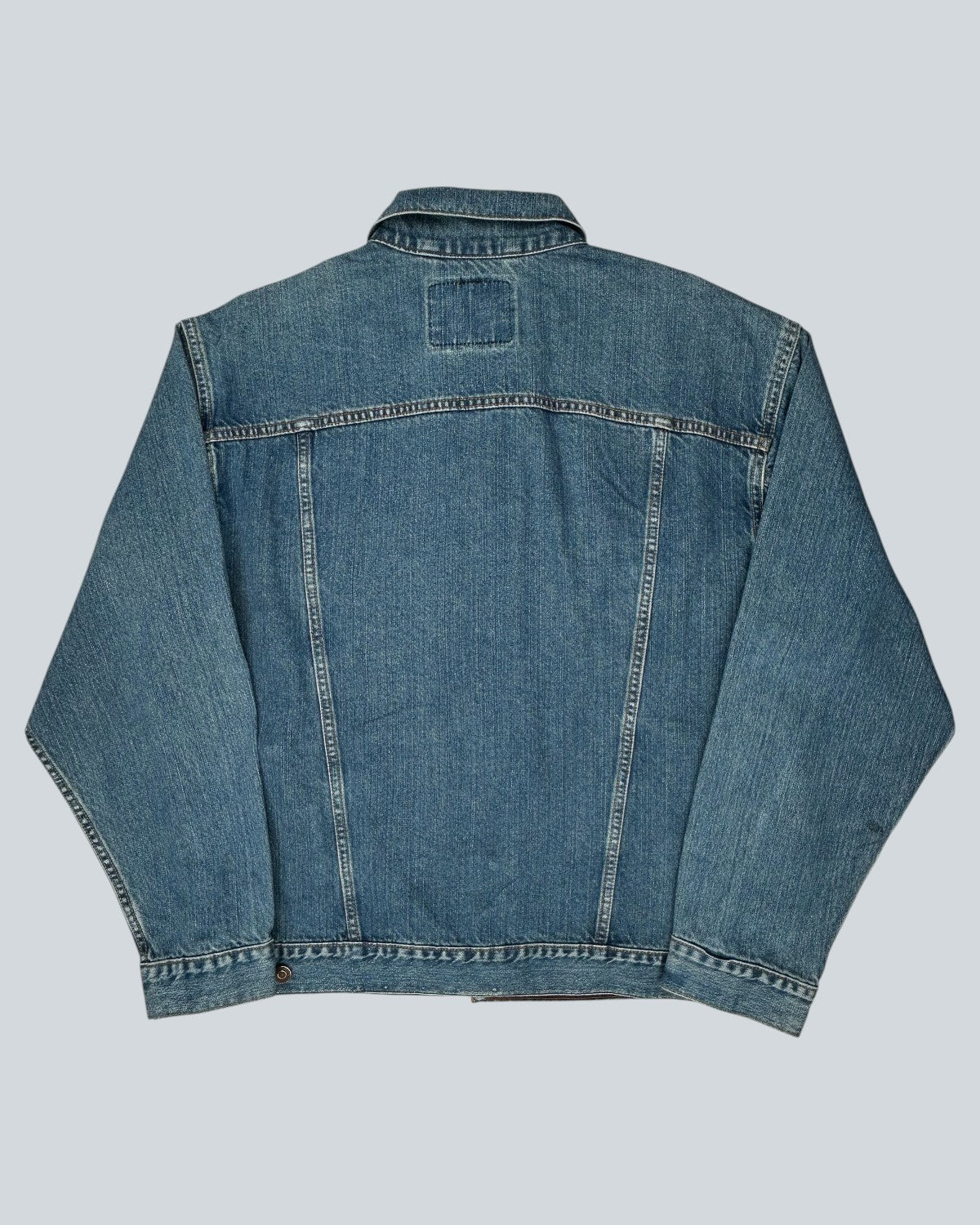 Levi Strauss Signature Blue Denim Trucker Jacket