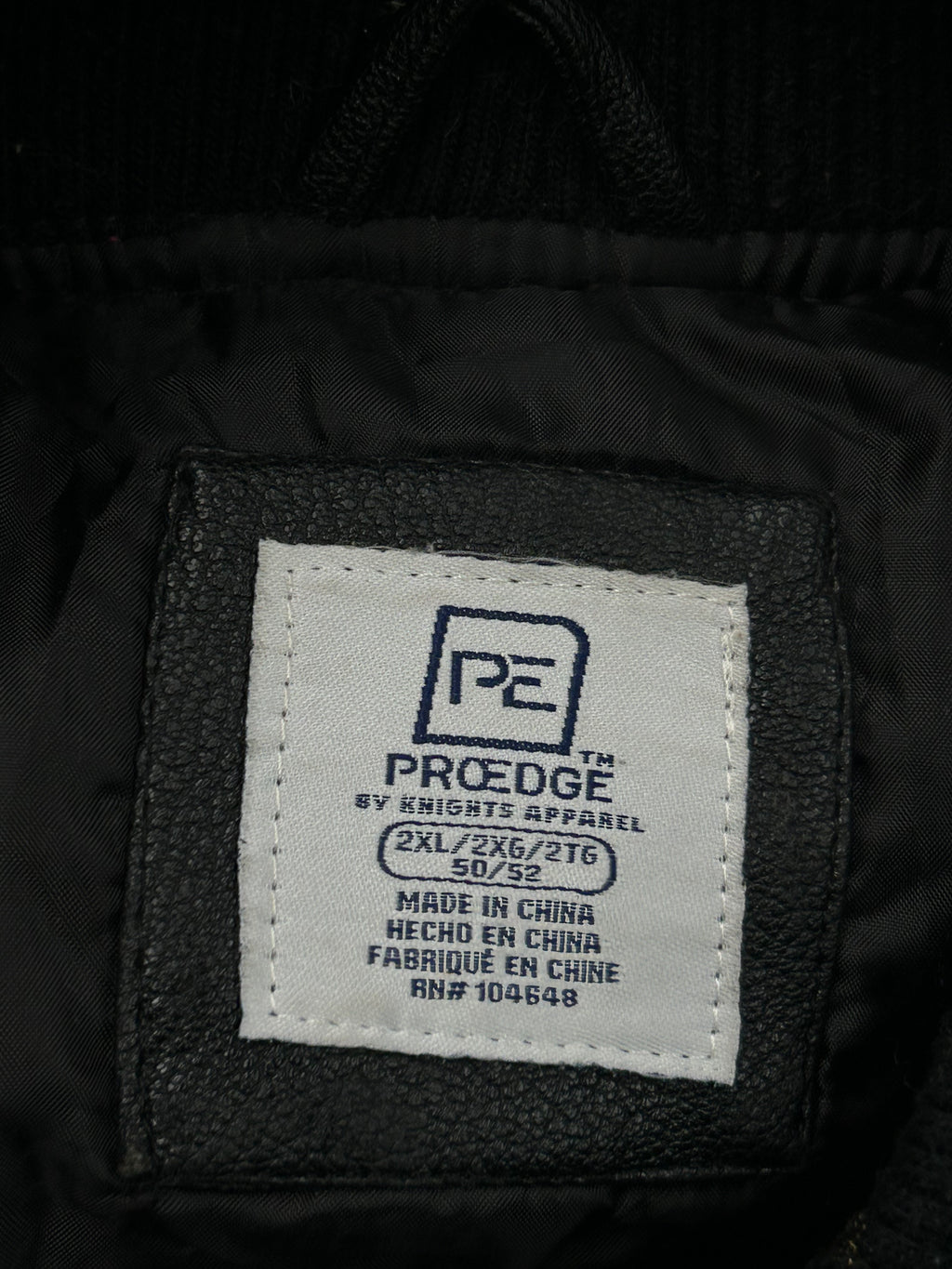 Pro Edge Carolina UNC Varsity Style Leather Jacket