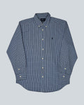 Ralph Lauren Blue Check Button-Down Shirt