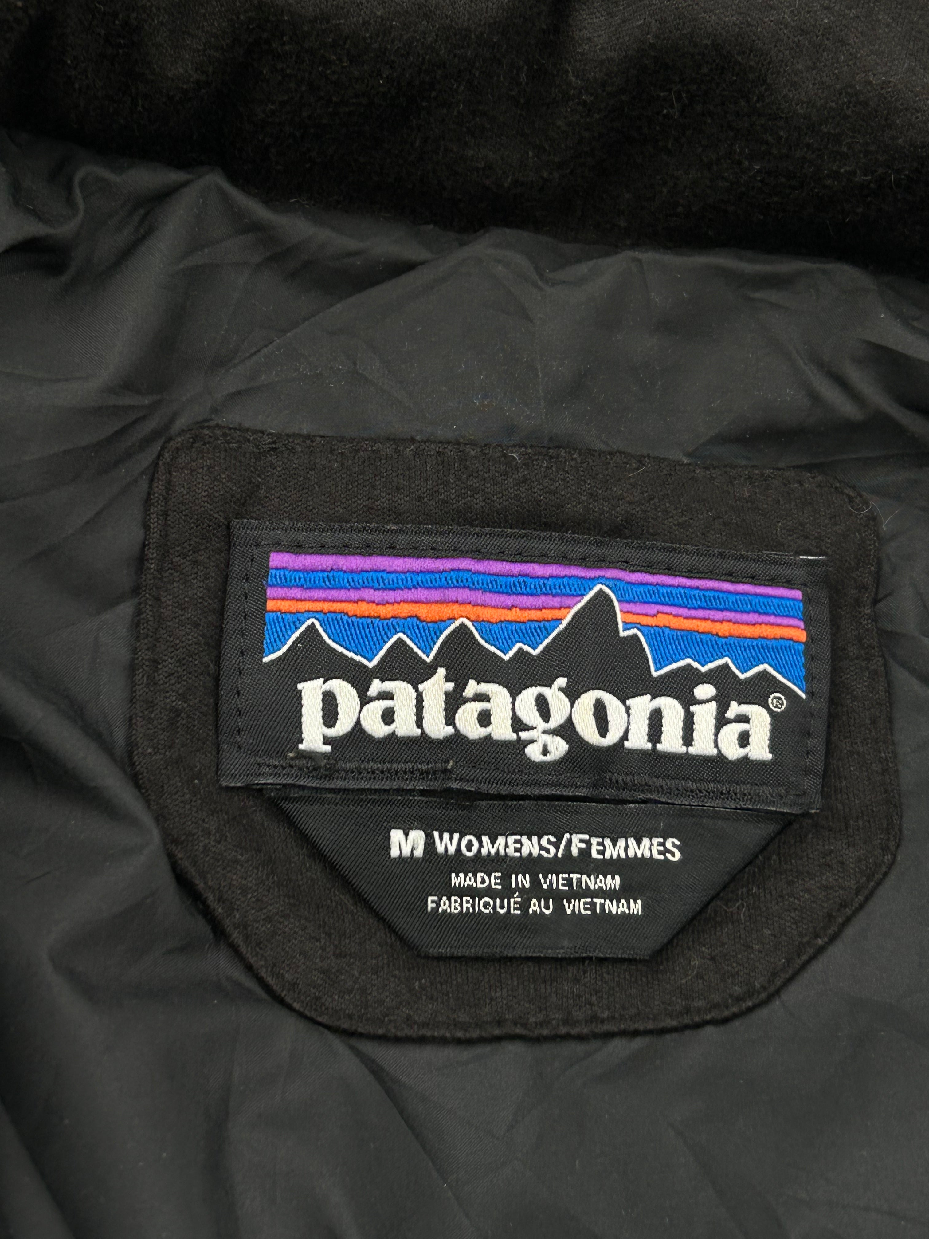 Patagonia Black Quilted Long Jacket