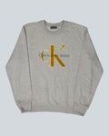 Calvin Klein Jeans Grey Logo Sweatshirt
