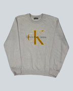 Calvin Klein Jeans Grey Logo Sweatshirt