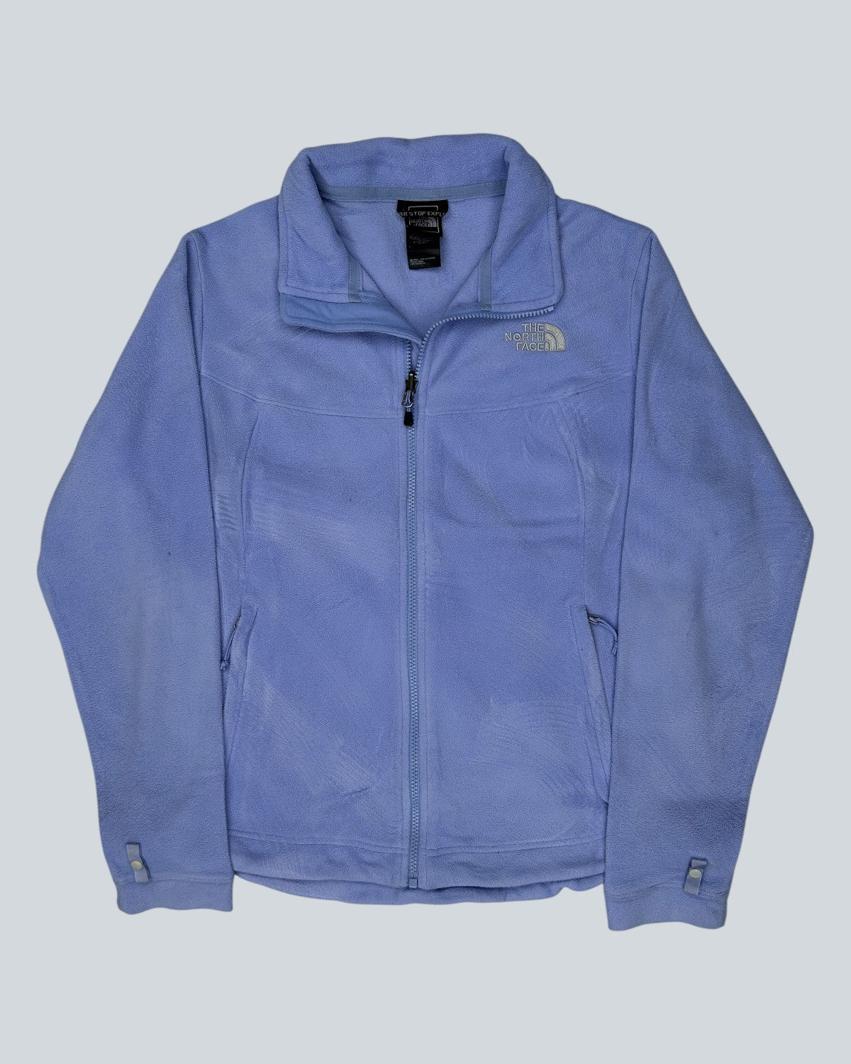 The North Face Lavender Full-Zip Fleece Jacket