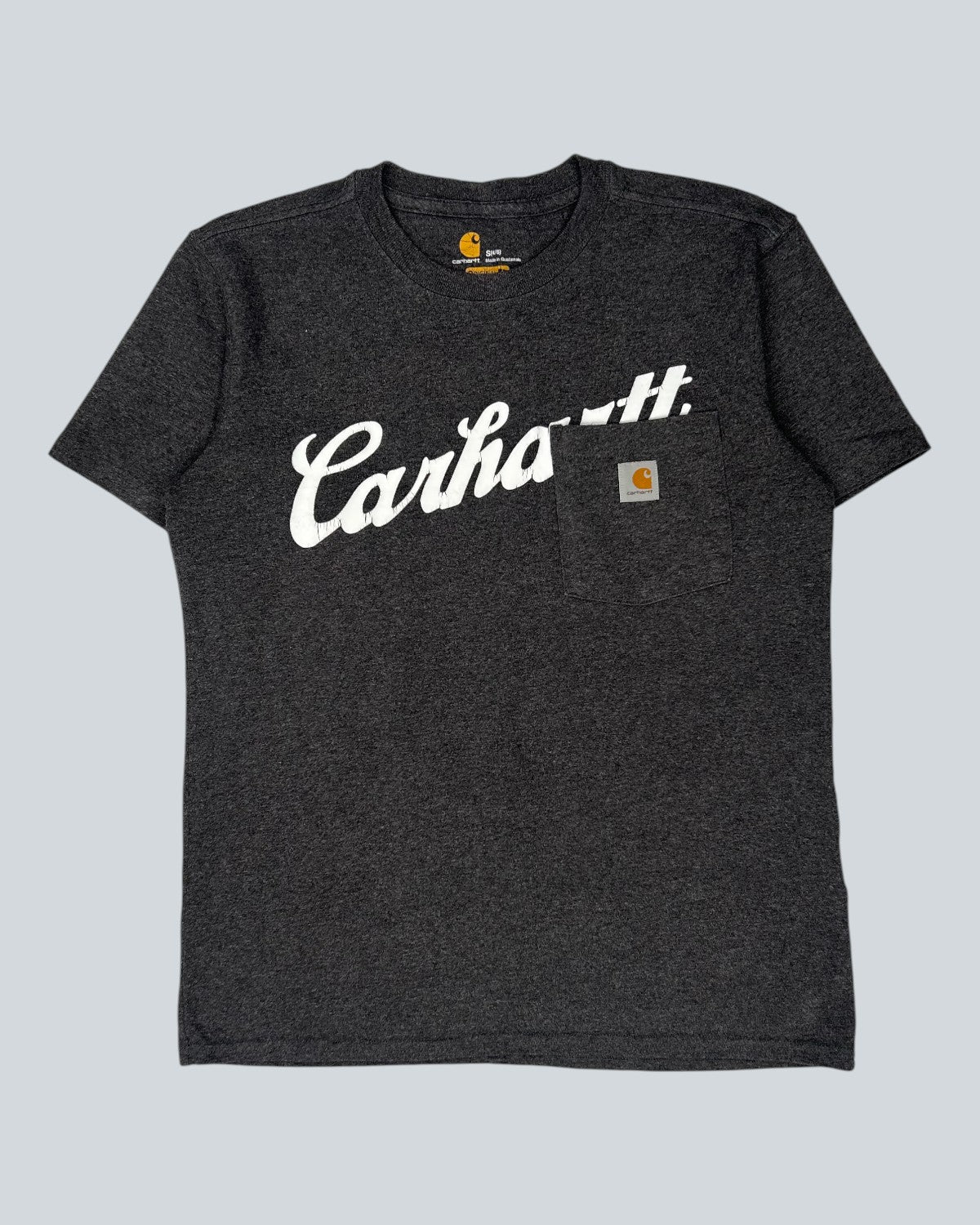 Carhartt Original Fit Script Logo Pocket T-Shirt