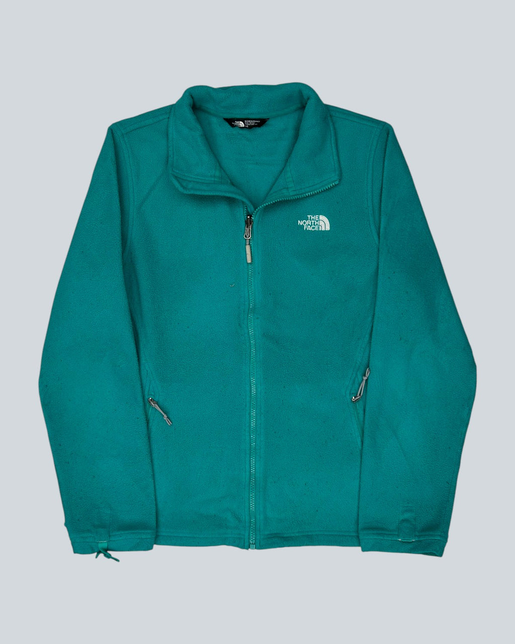 The North Face Teal Full-Zip Fleece Jacket