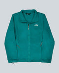 The North Face Teal Full-Zip Fleece Jacket