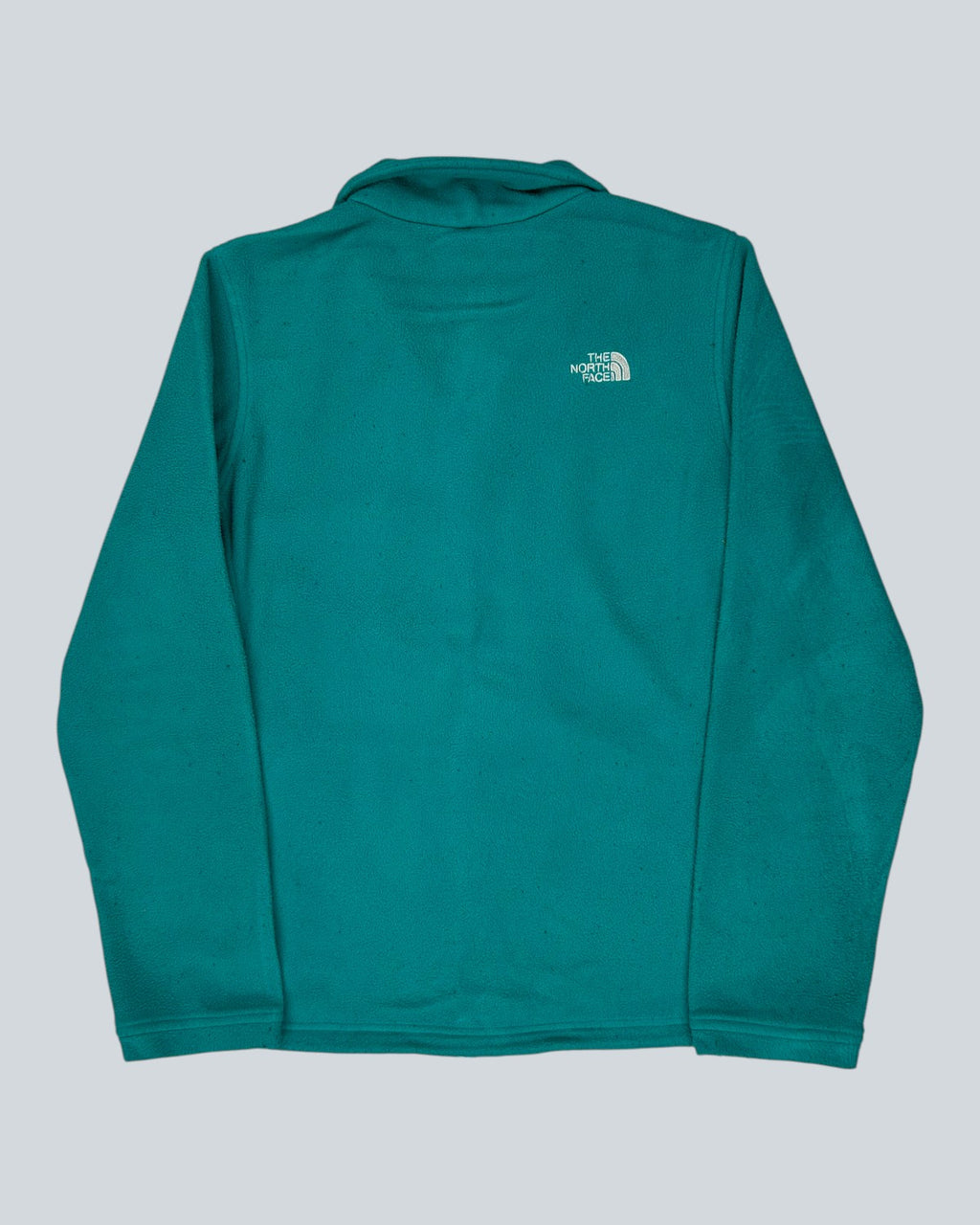 The North Face Teal Full-Zip Fleece Jacket