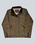 Patagonia Brown Diamond Quilted Jacket