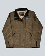 Patagonia Brown Diamond Quilted Jacket