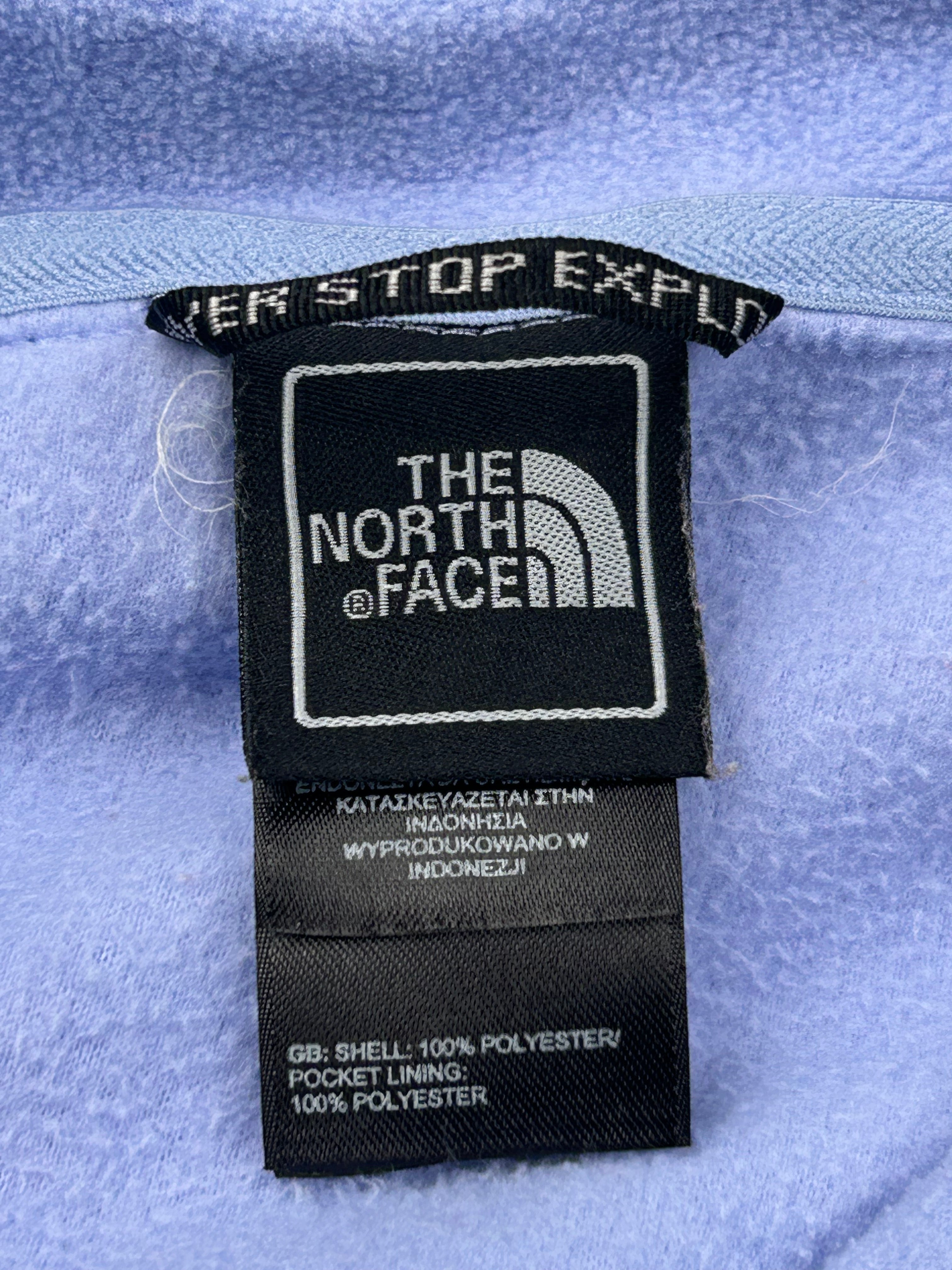 The North Face Lavender Full-Zip Fleece Jacket