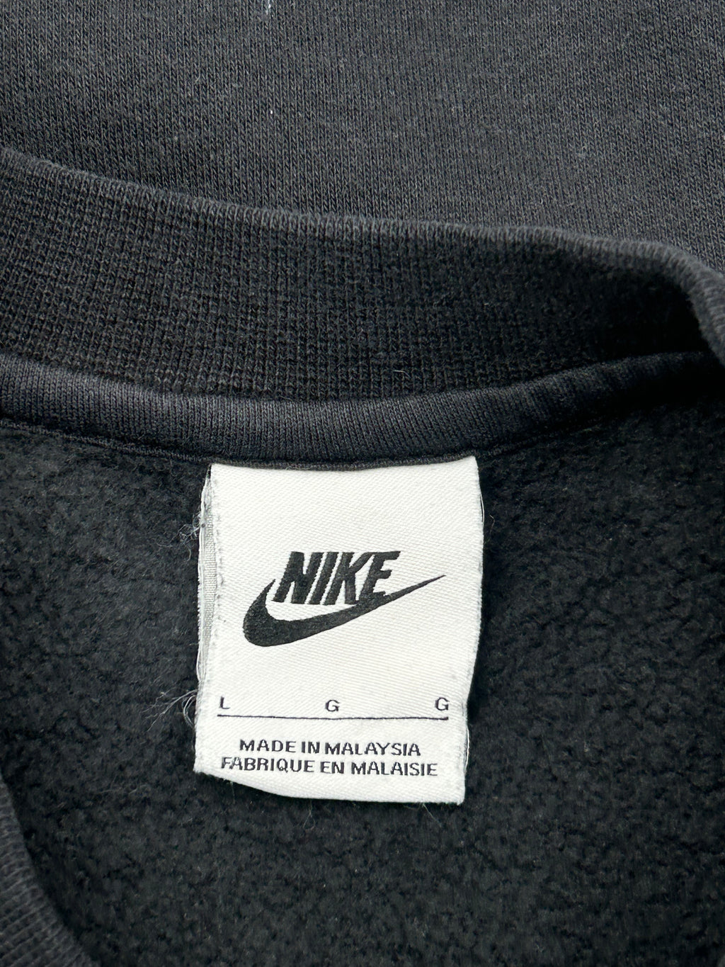 Nike Black Crewneck Sweatshirt