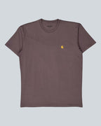 Carhartt WIP Mauve Logo T-Shirt